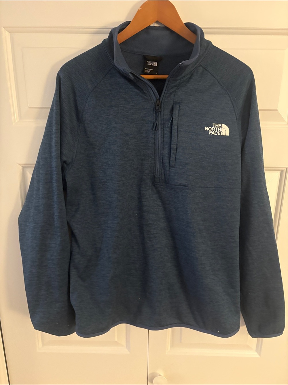 The North Face Men's Slate Blue Half-Zip Performance Pullover